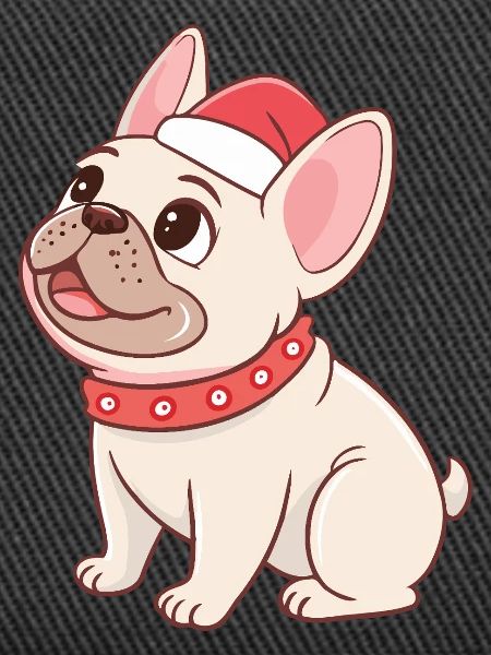 Enchanting Christmas Dog