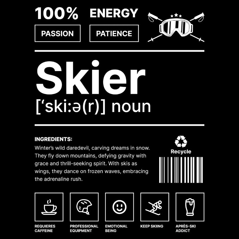 Mode de vie des skieurs