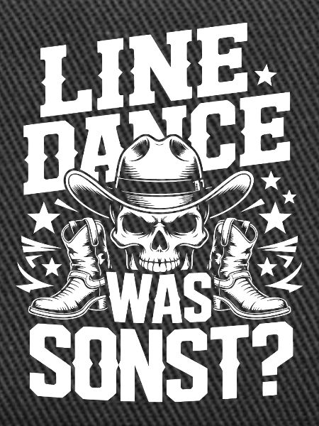 Line Dance Schädel Cowboy