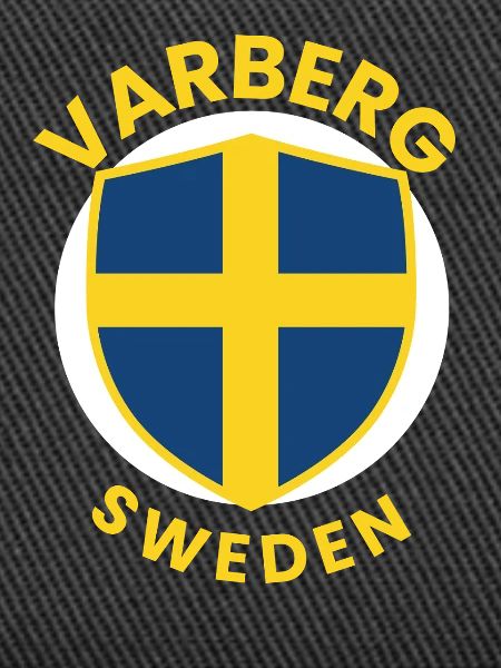 Swedish Shield Flag Emblem