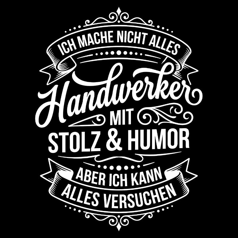 Handwerker Humor Badge
