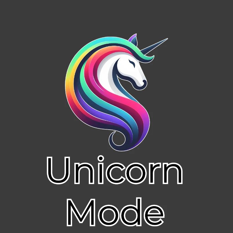 Unicorn Mode Farbexplosion
