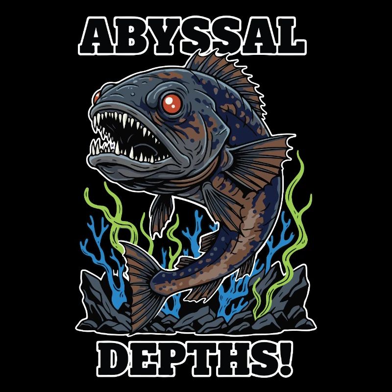 Poisson Abyssal Abyssal Depths Féroce