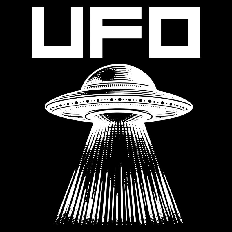 UFO-Lichtstrahl Muster