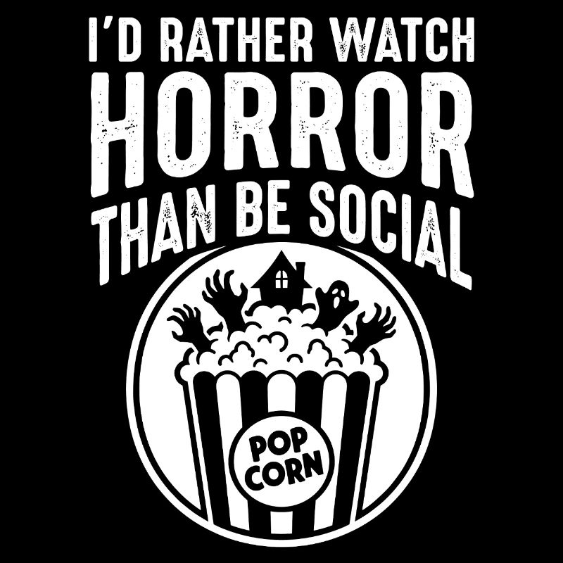 Horror instead of social popcorn tea