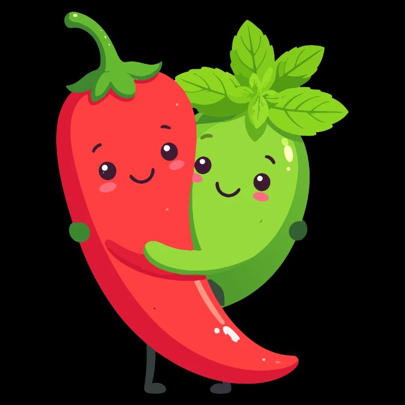 Cuddly Chilli Mint Friends