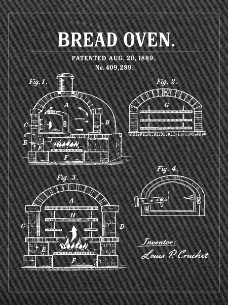 Bread Oven Blueprint Design