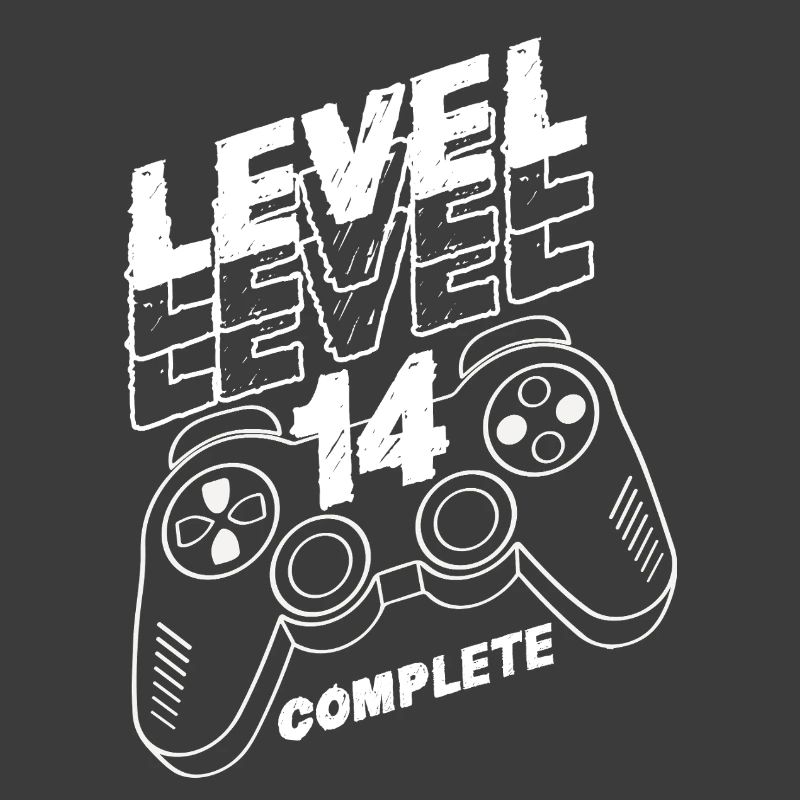 Level 14 Completed – Controller Victory Birthday