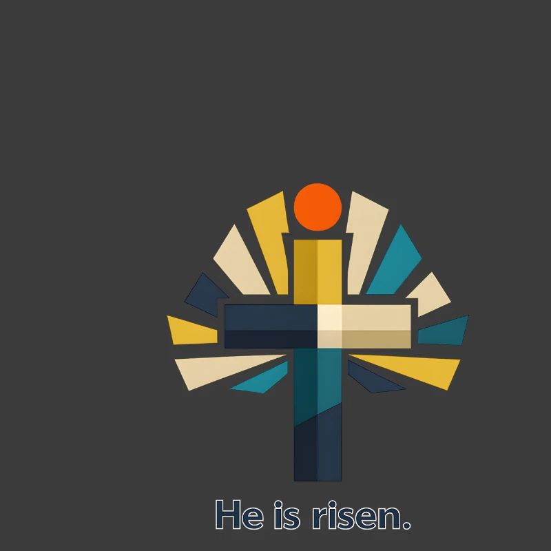 Resurrection He is Risen Easter Jesus