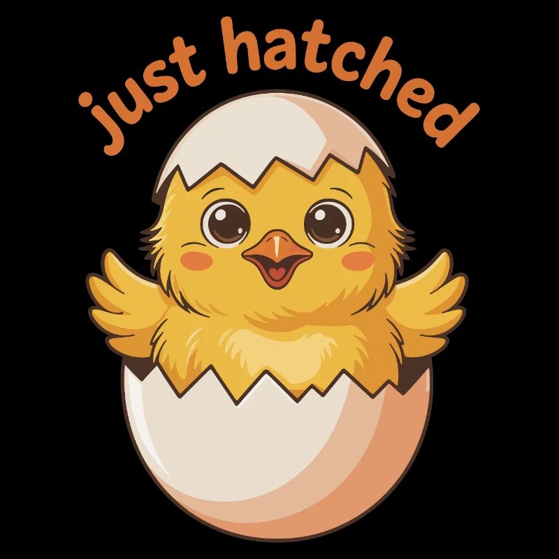 Freshly hatched chick