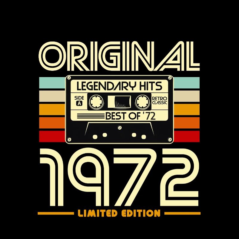 Cassette Originale 1972 Rétro