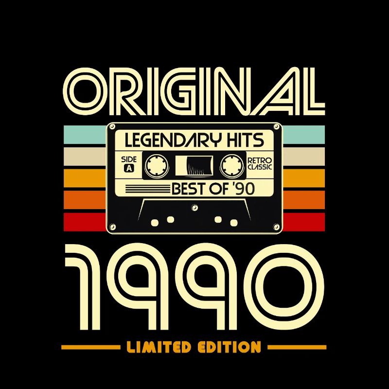 Original 1990 Retro Cassette Limited
