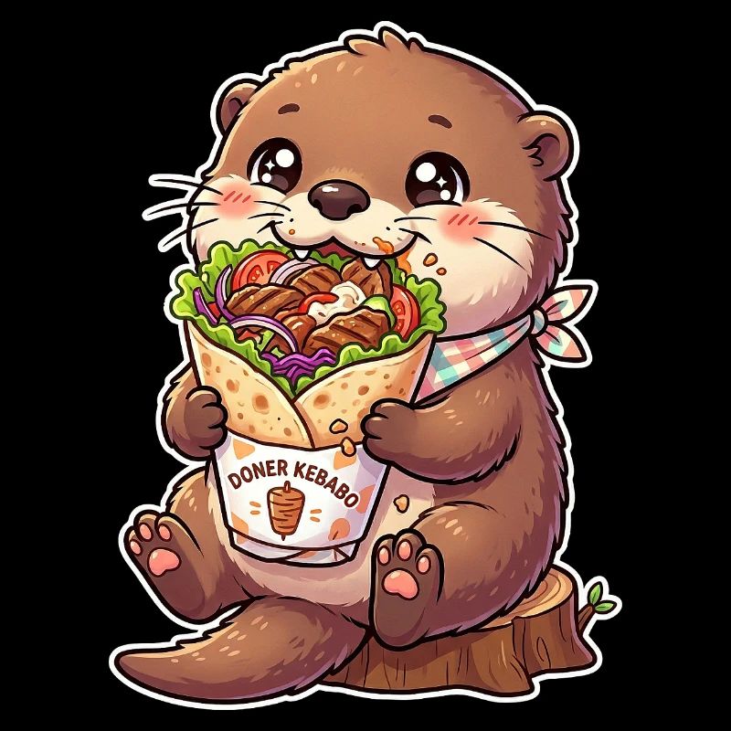 Kawaii Döner Otter
