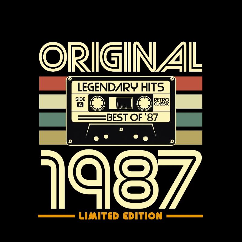 Original 1987 Édition Vintage limitée