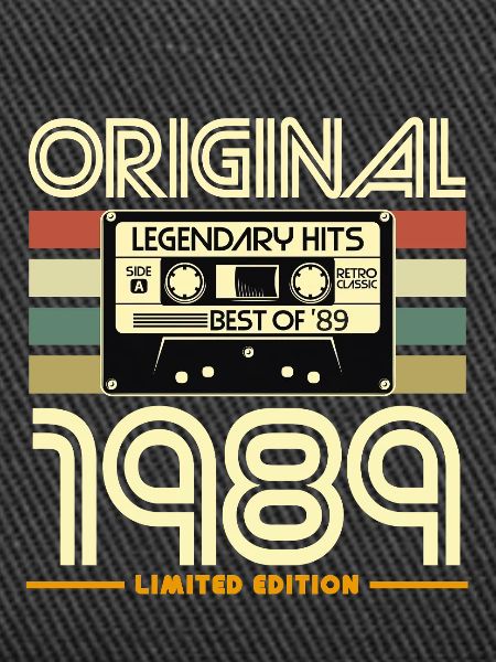 Original-Kassetten-Nostalgie von 1989