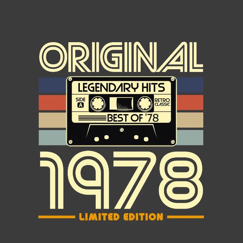 Original 1978 Cassette Rétro Édition