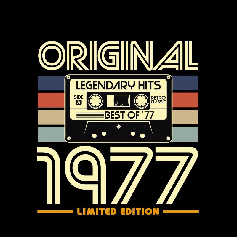 Original 1977 Édition limitée Cassette