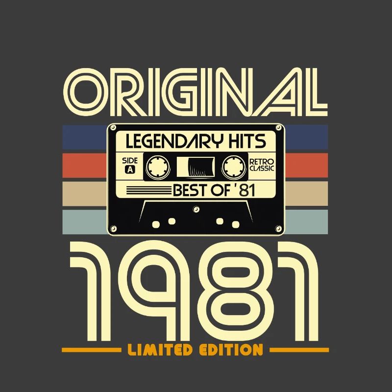 Vintage Limited Edition 1981 Cassette