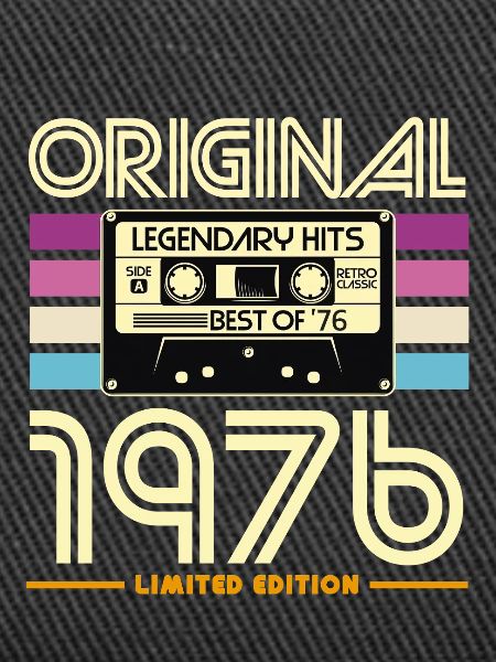 Cassette Retro 1976 Edition