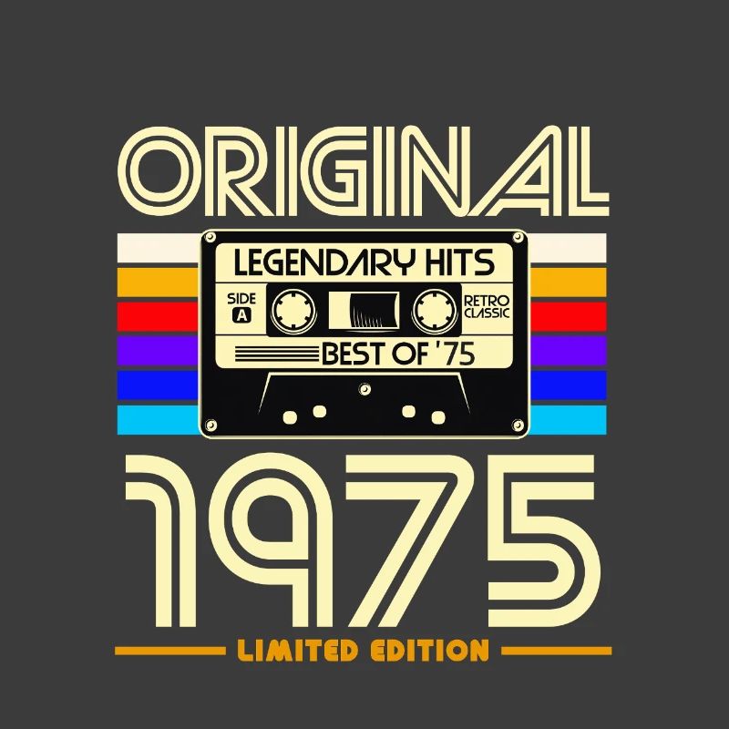 Original 1975 Cassette Rétro