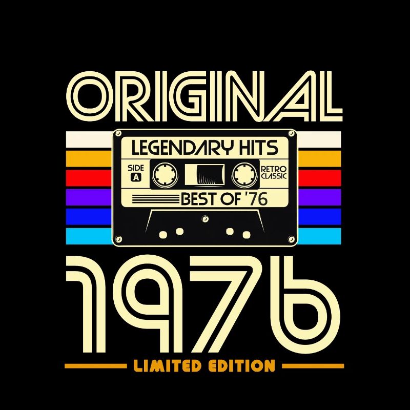 Original 1976 Cassette Retro Édition