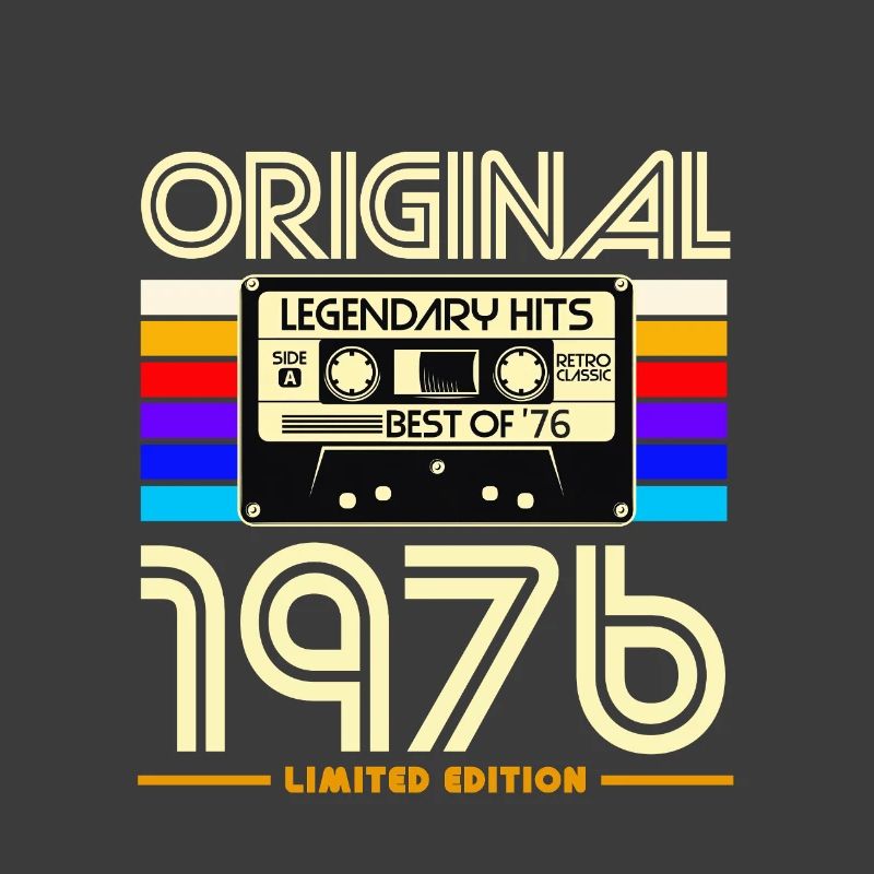 Original 1976 Cassette Retro Édition