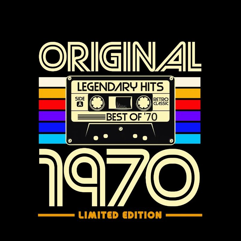 Original 1970 Cassette Retro Édition