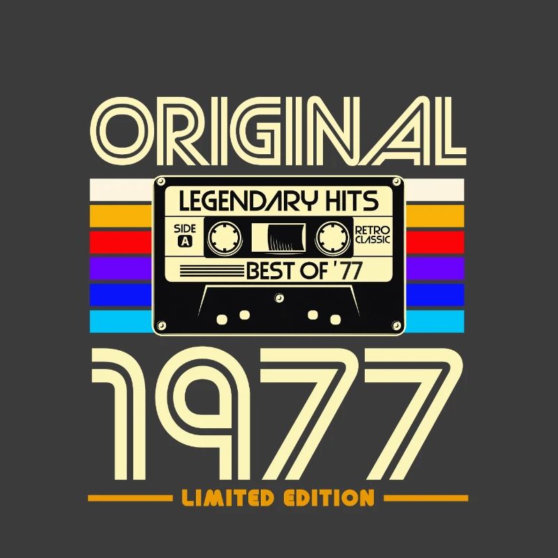 Original 1977 Retro Cassette