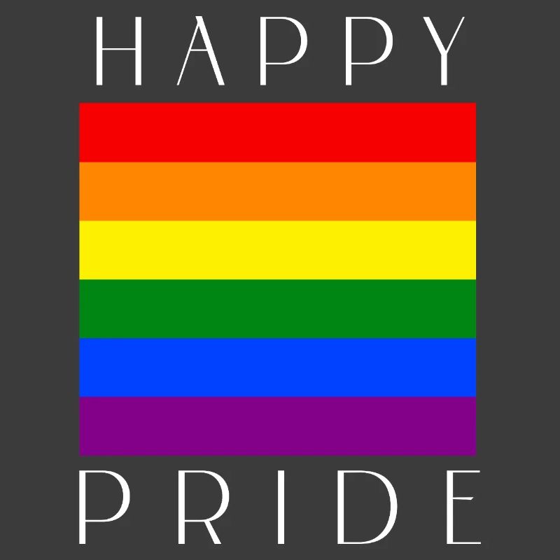 FIERTÉ HEUREUSE Rainbow LGBTQIA+