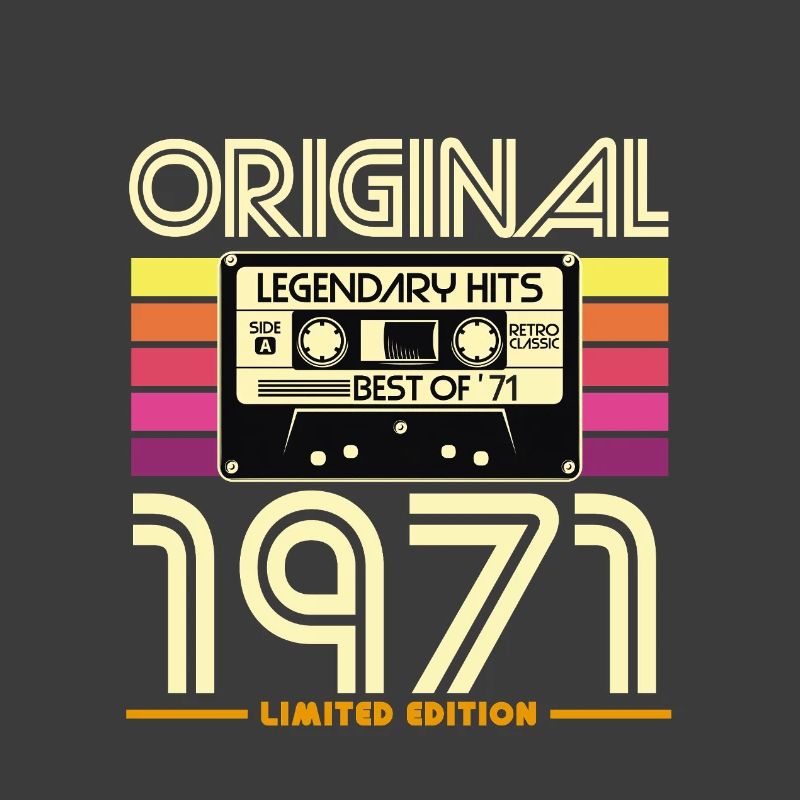 Cassette rétro 1971 Édition limitée