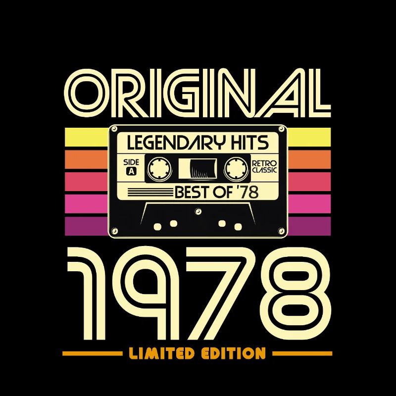 Cassette Retro 1978 Edition