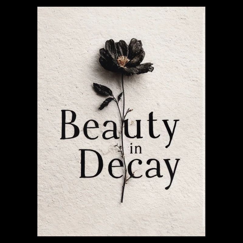 La beauté en décomposition : la fleur en décomposition