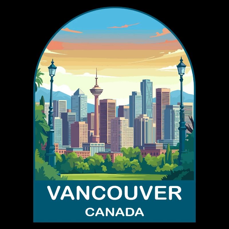 Vancouver Canada Harbour Centre Reisekunst