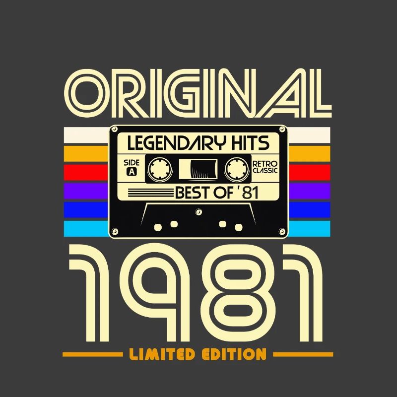 Originale limitierte Retro-Kassette von 1981