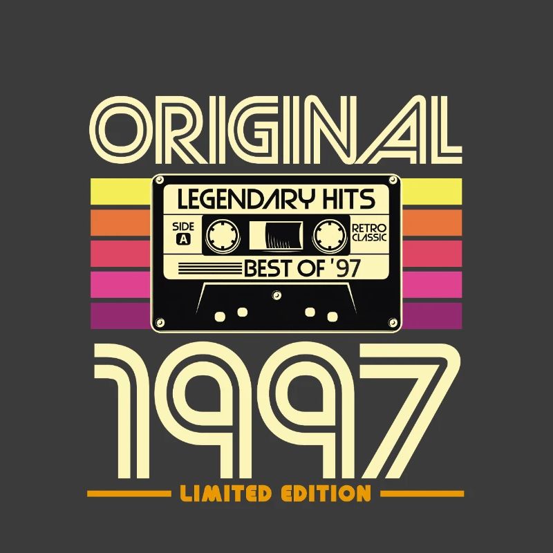 Original 1997 Cassette Retro Limitée
