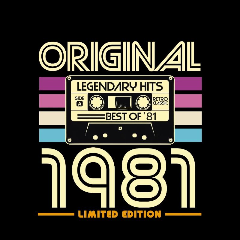 Originale Retro Limited Edition von 1981