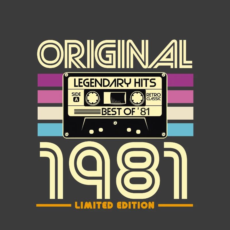 Original 1981 Rétro Édition Limité
