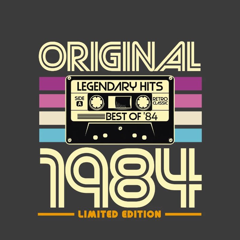 Originale limitierte Retro-Kassette von 1984