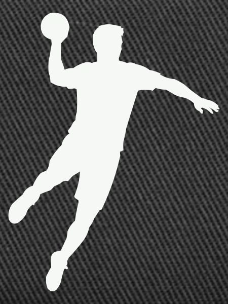Handball Silhouette Ball