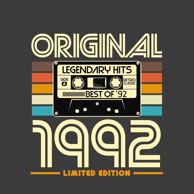 Original 1992 Édition Rétro Cassette