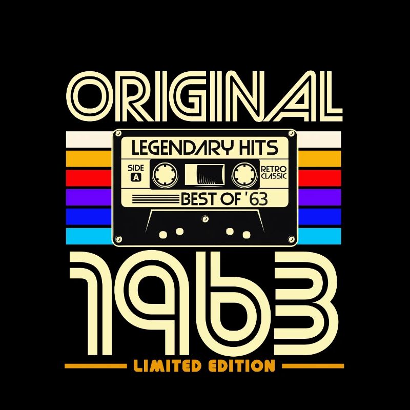 Original 1963 cassette rétro édition limitée