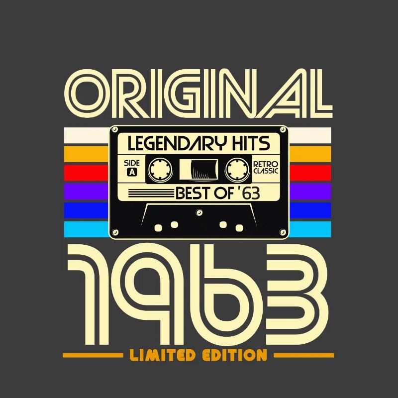 Original 1963 cassette rétro édition limitée