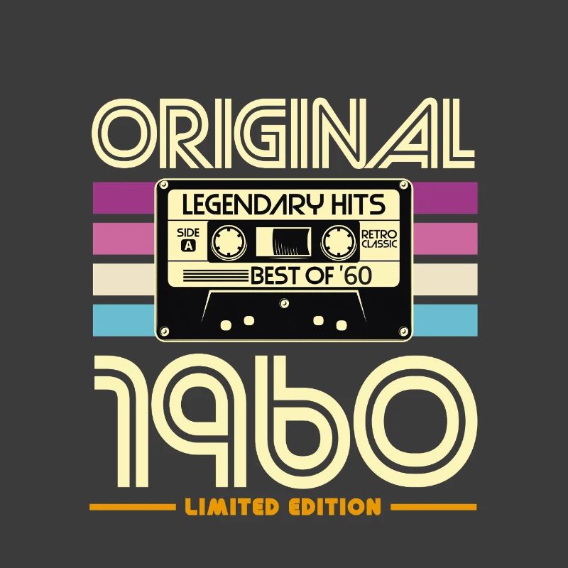 Original 1960 Cassette Retro
