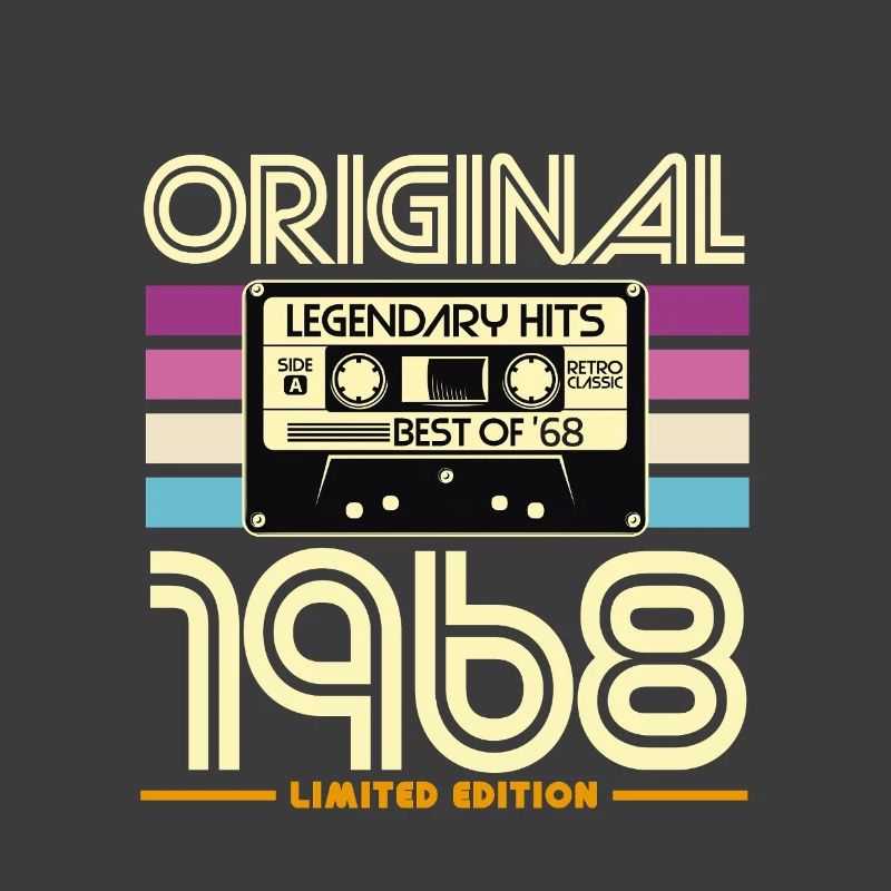 Original 1968 Hits Cassette Retro