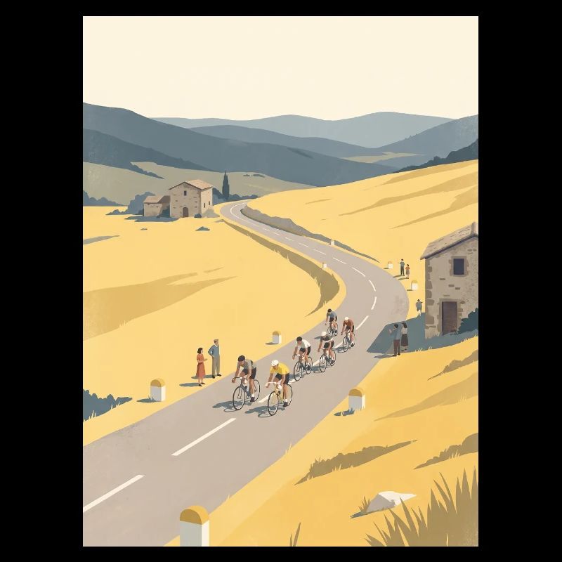 Évasion silencieuse — Souvenir du cyclisme