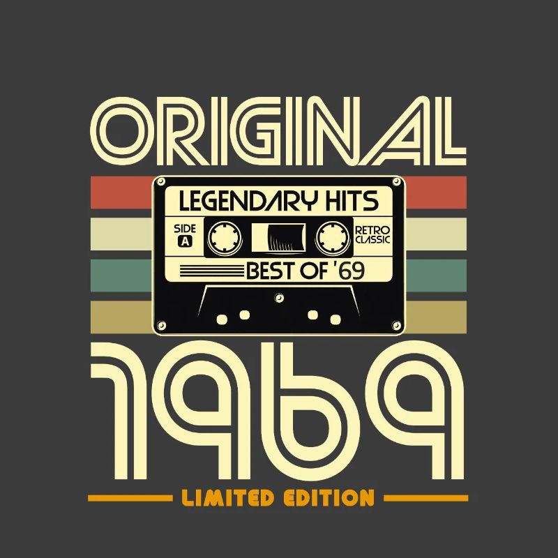 Originale Retro-Kassette von 1969