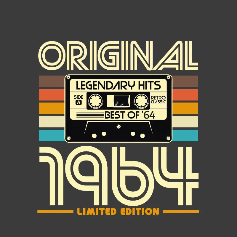 Originale Retro-Kassette von 1964
