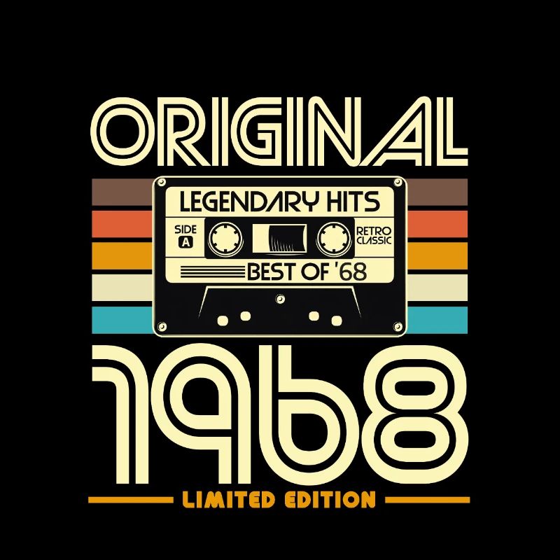 Original 1968 Cassette Retro