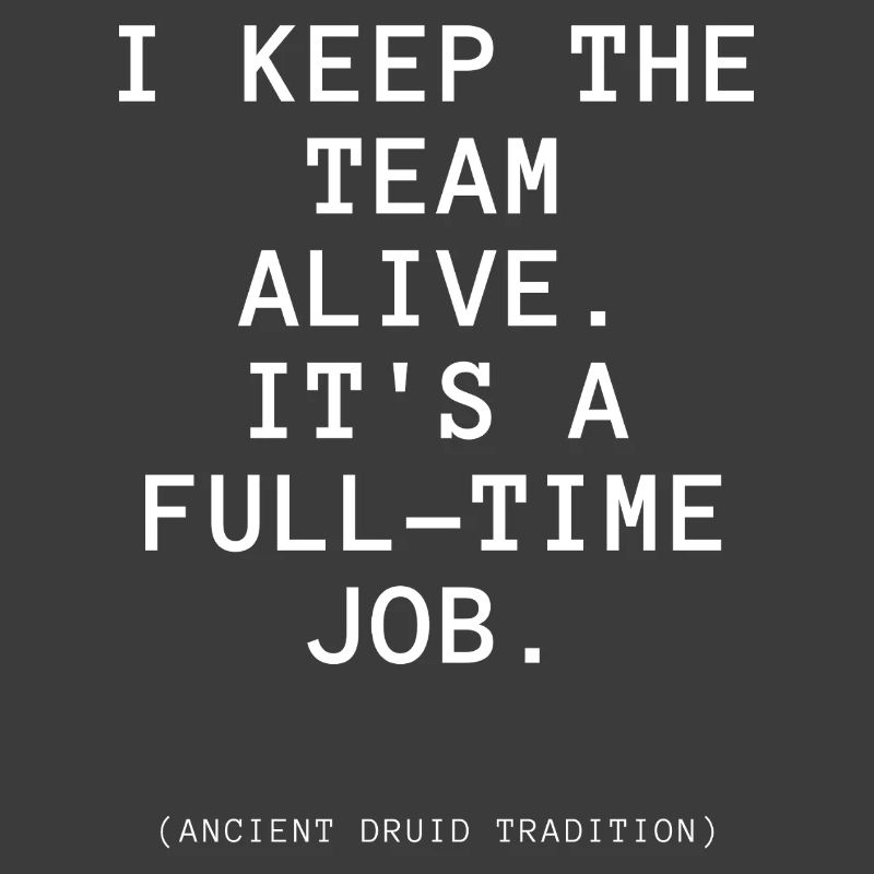 T-shirt sur le thème du druide de DeD