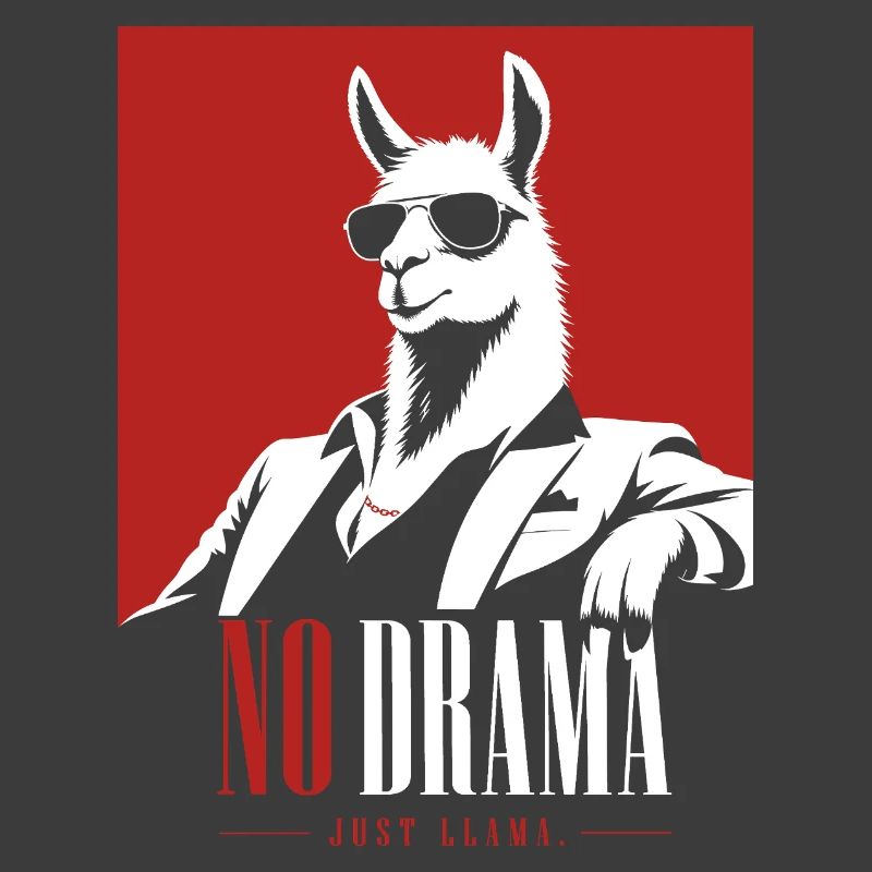 Pas de drame, juste Lama rétro Lama